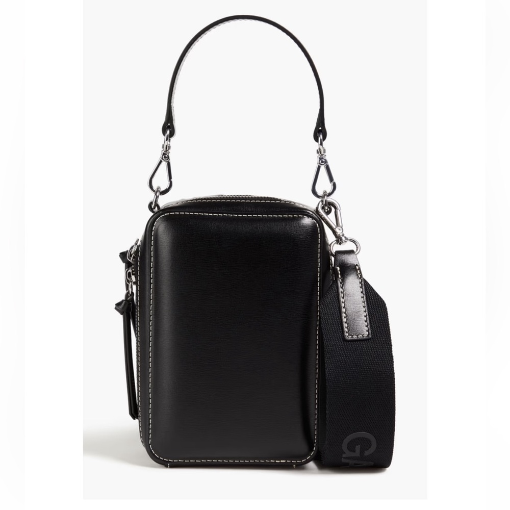 GANNI Embossed Leather Convertible Bag - NWOT